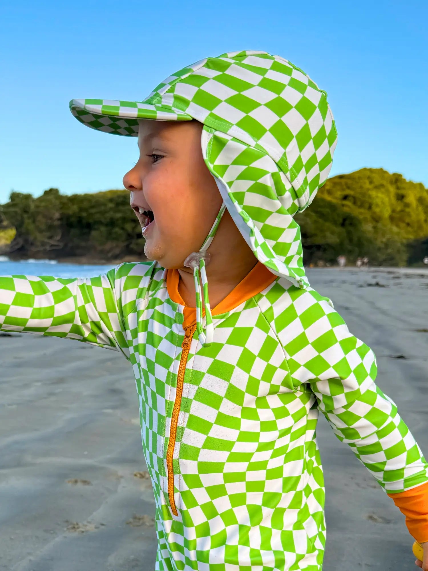 Babies And Toddlers Legionnaire Style Swim-Hat