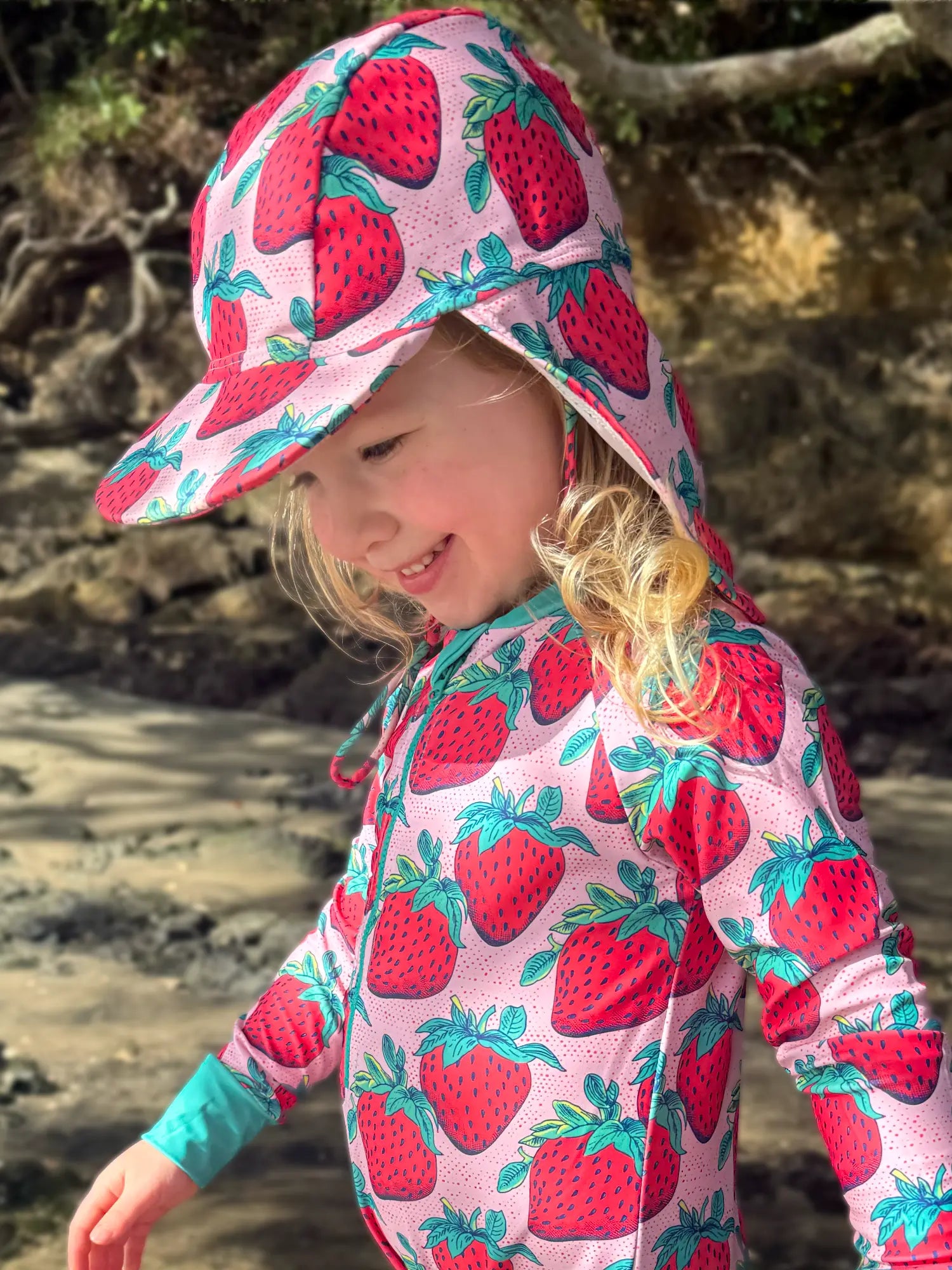 Babies And Toddlers Legionnaire Style Swim-Hat