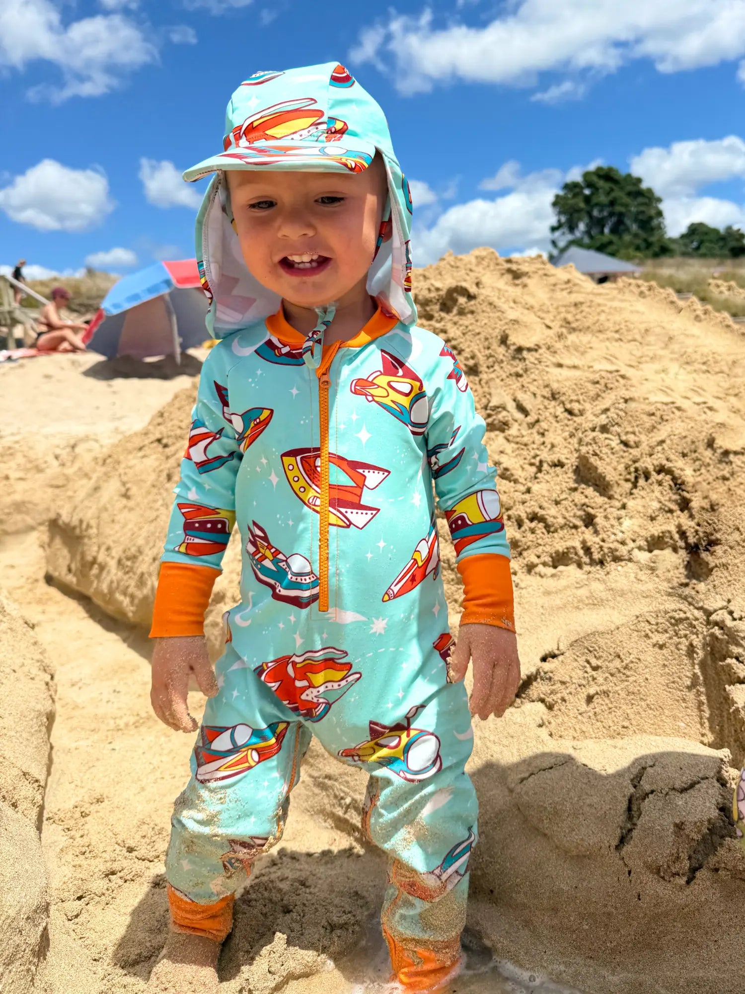 Babies and Toddlers Full Coverage Swimsuit