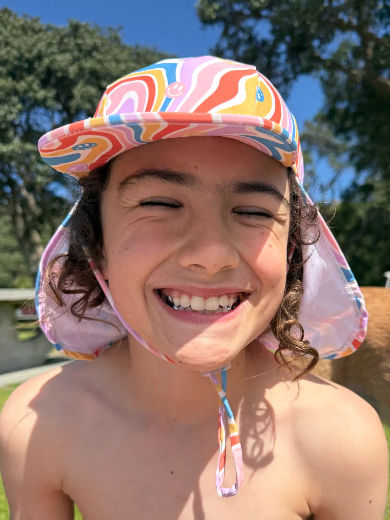 Kids Legionnaire Style Swim-Hat