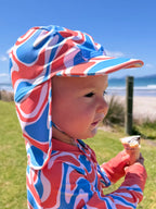 Babies And Toddlers Legionnaire Style Swim-Hat