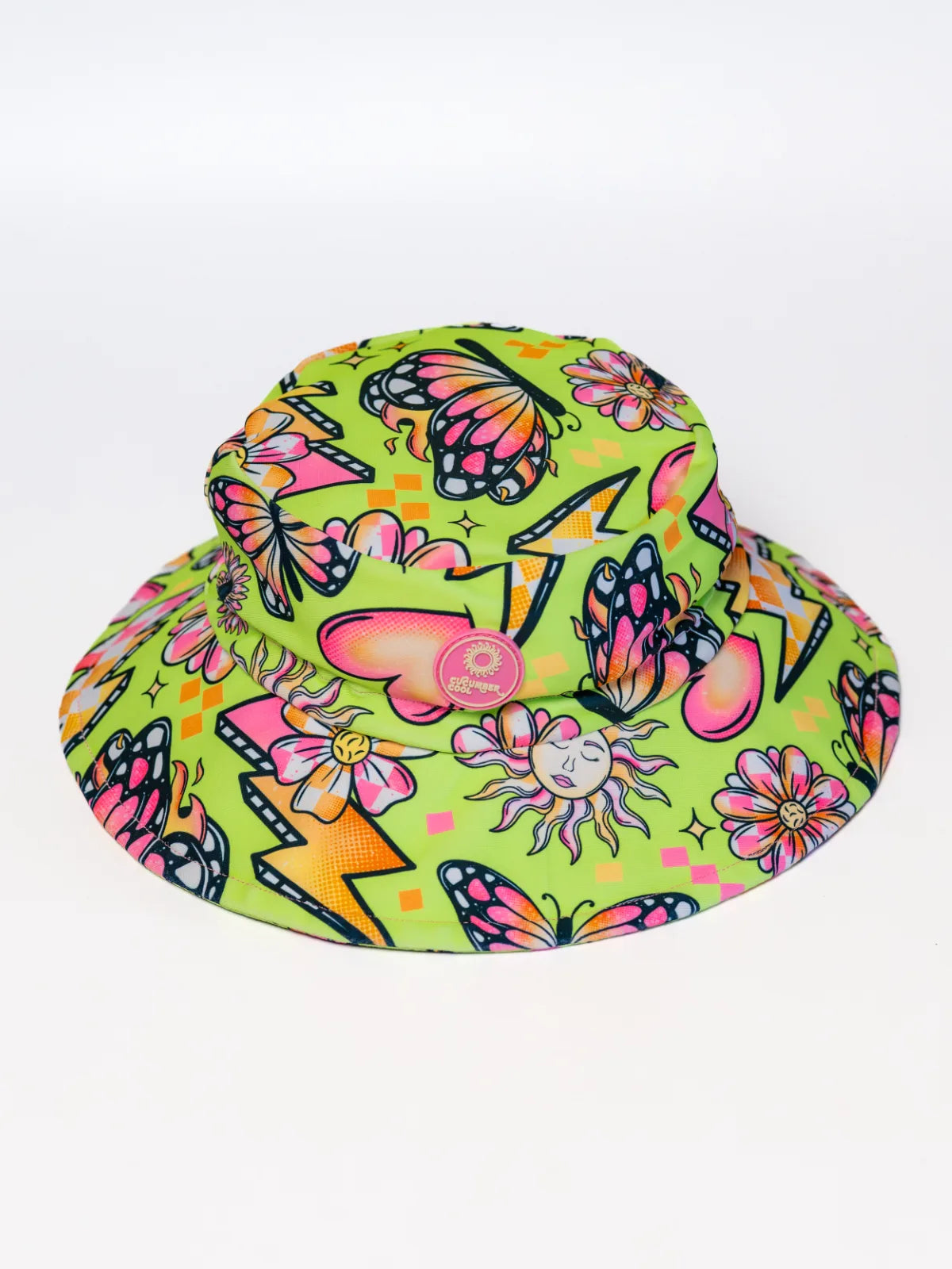 Sun Safe Round Brim Swim-Hat