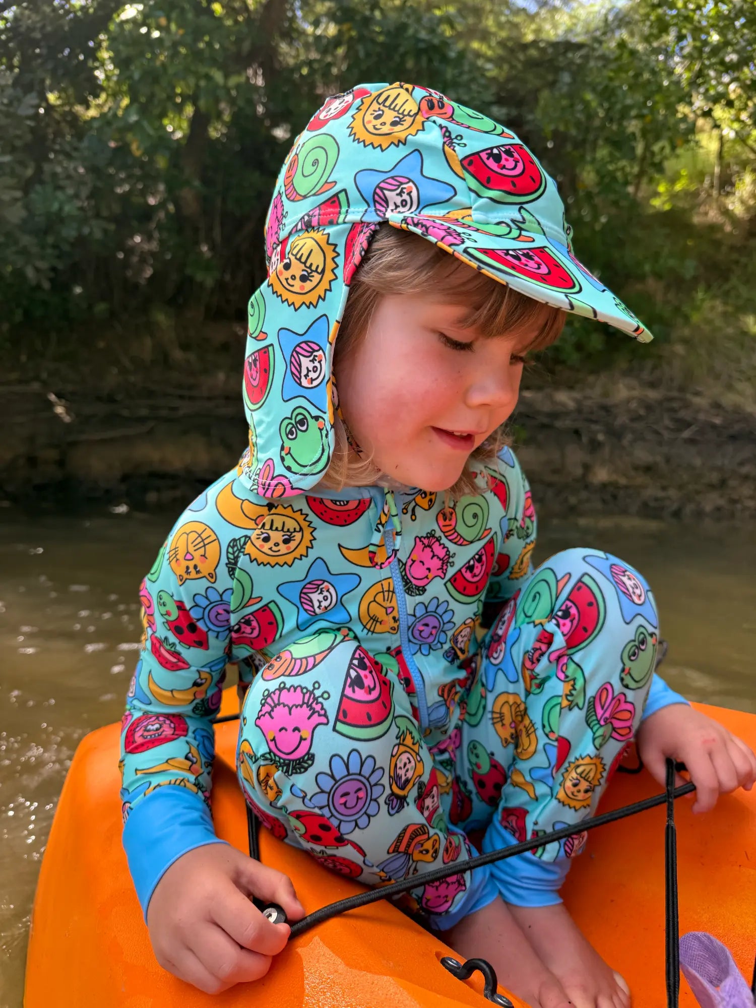 Babies And Toddlers Legionnaire Style Swim-Hat