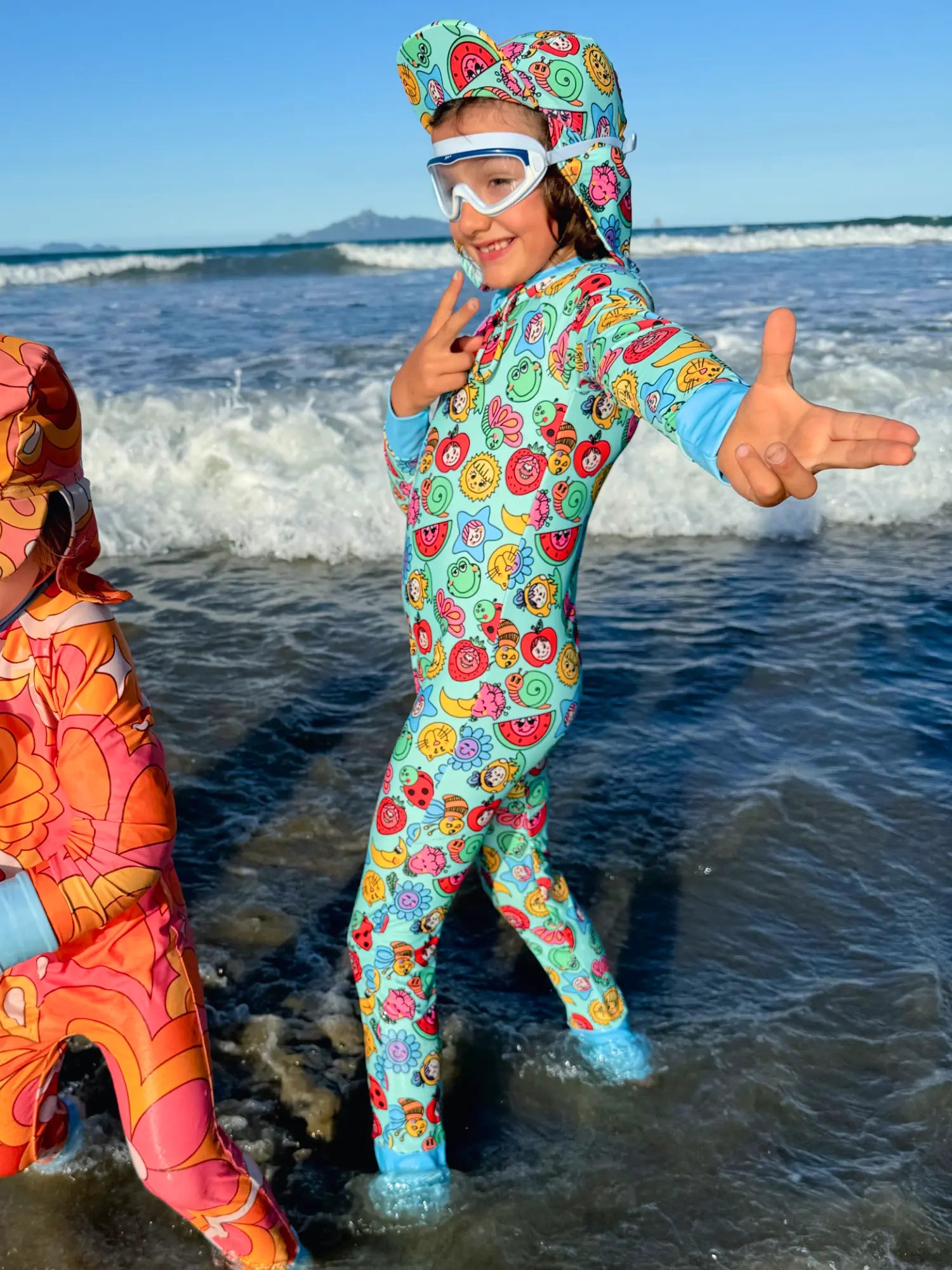 Full Coverage Swimsuit - Busy Babe