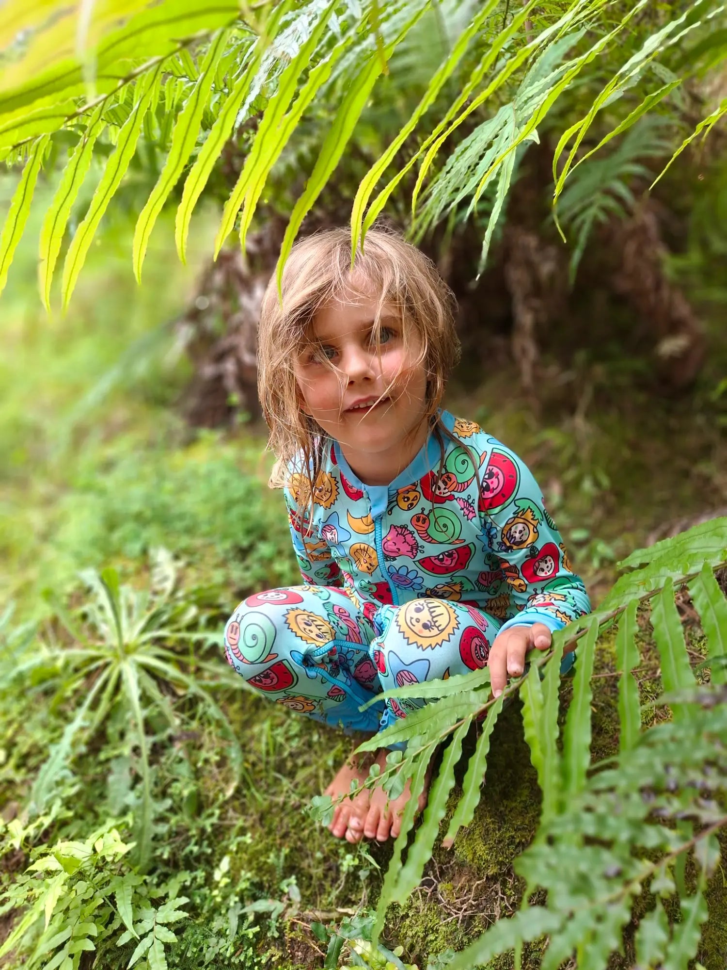 Full Coverage Swimsuit - Busy Babe