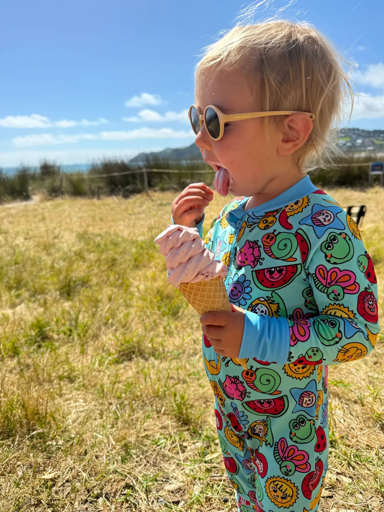 Full Coverage Swimsuit - Busy Babe