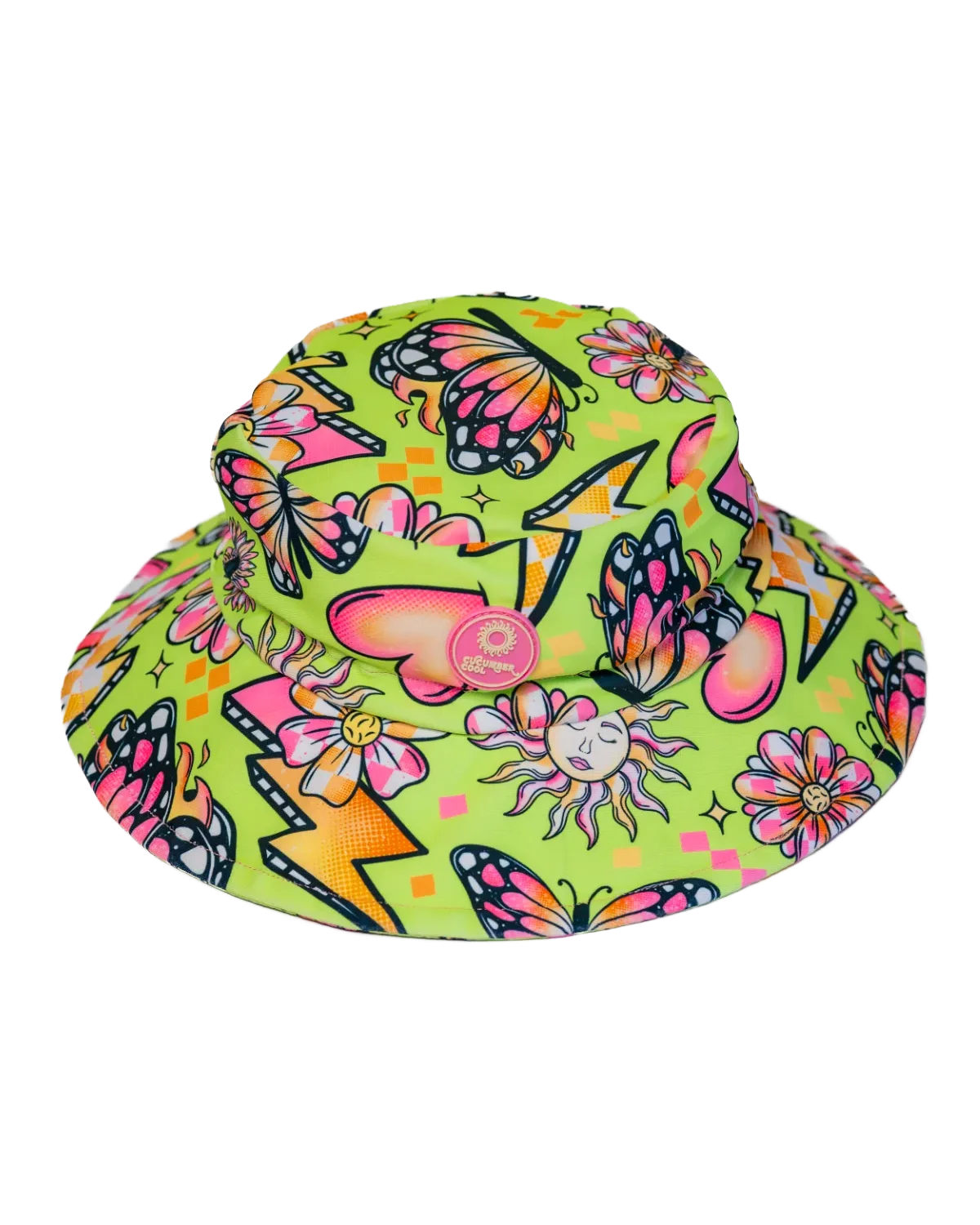 Sun Safe Round Brim Swim-Hat