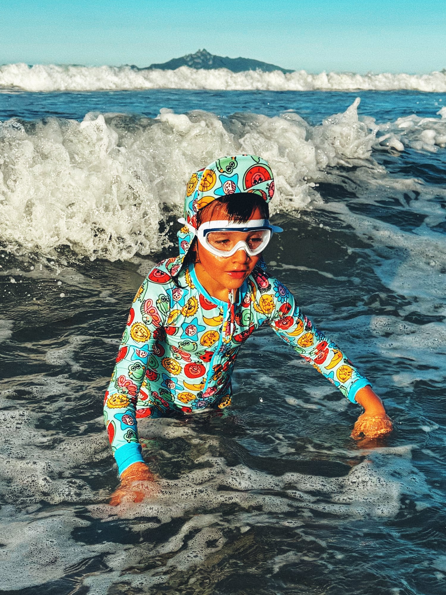 Babies And Toddlers Legionnaire Style Swim-Hat
