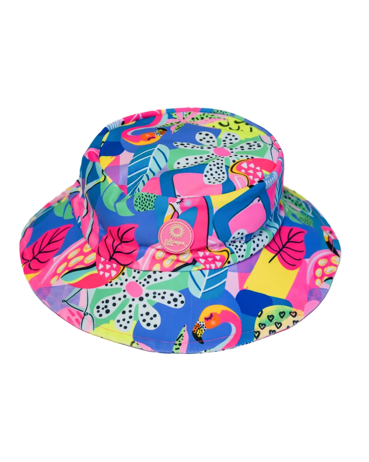 Sun Safe Round Brim Swim-Hat
