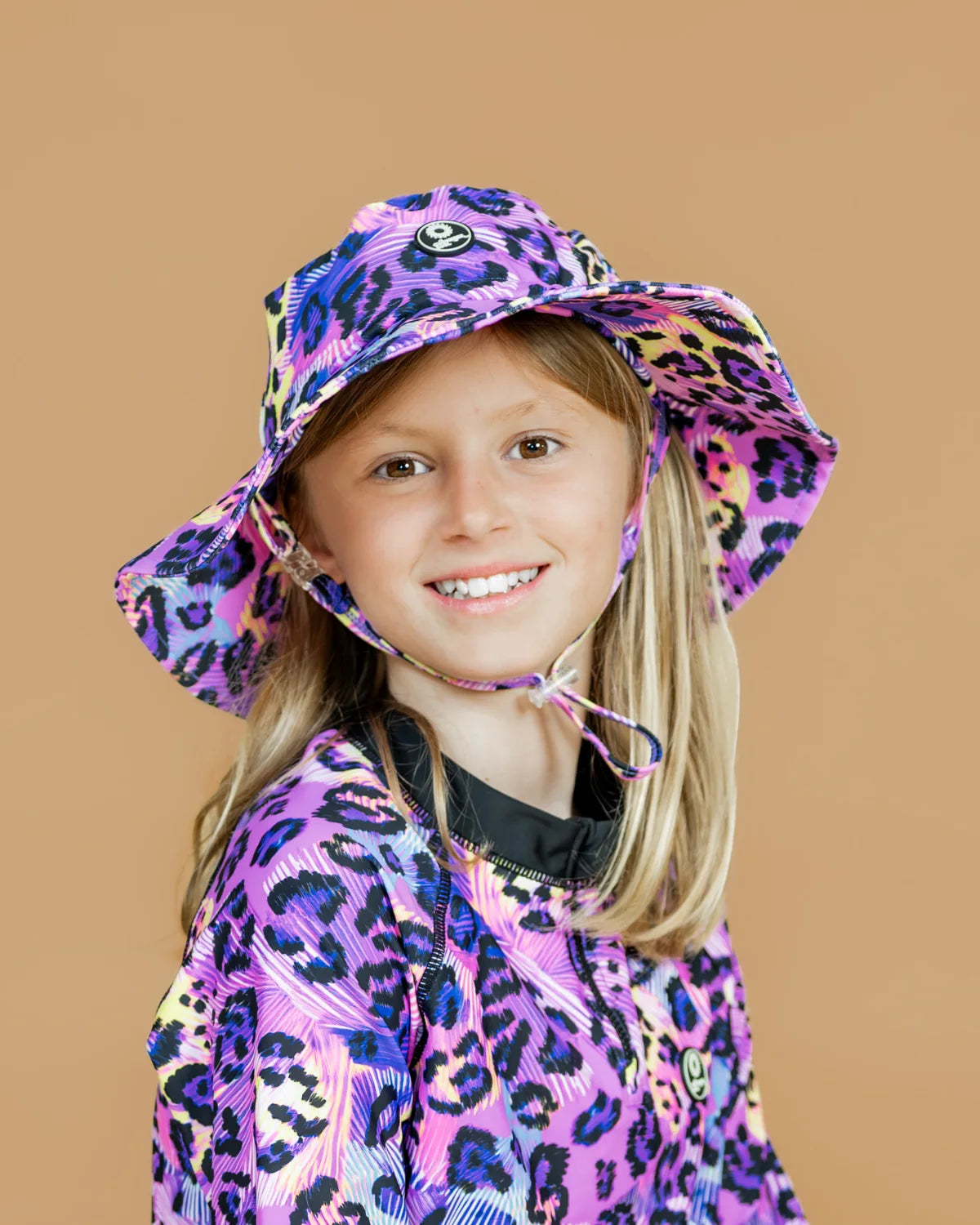 Sun Safe Round Brim Swim-Hat