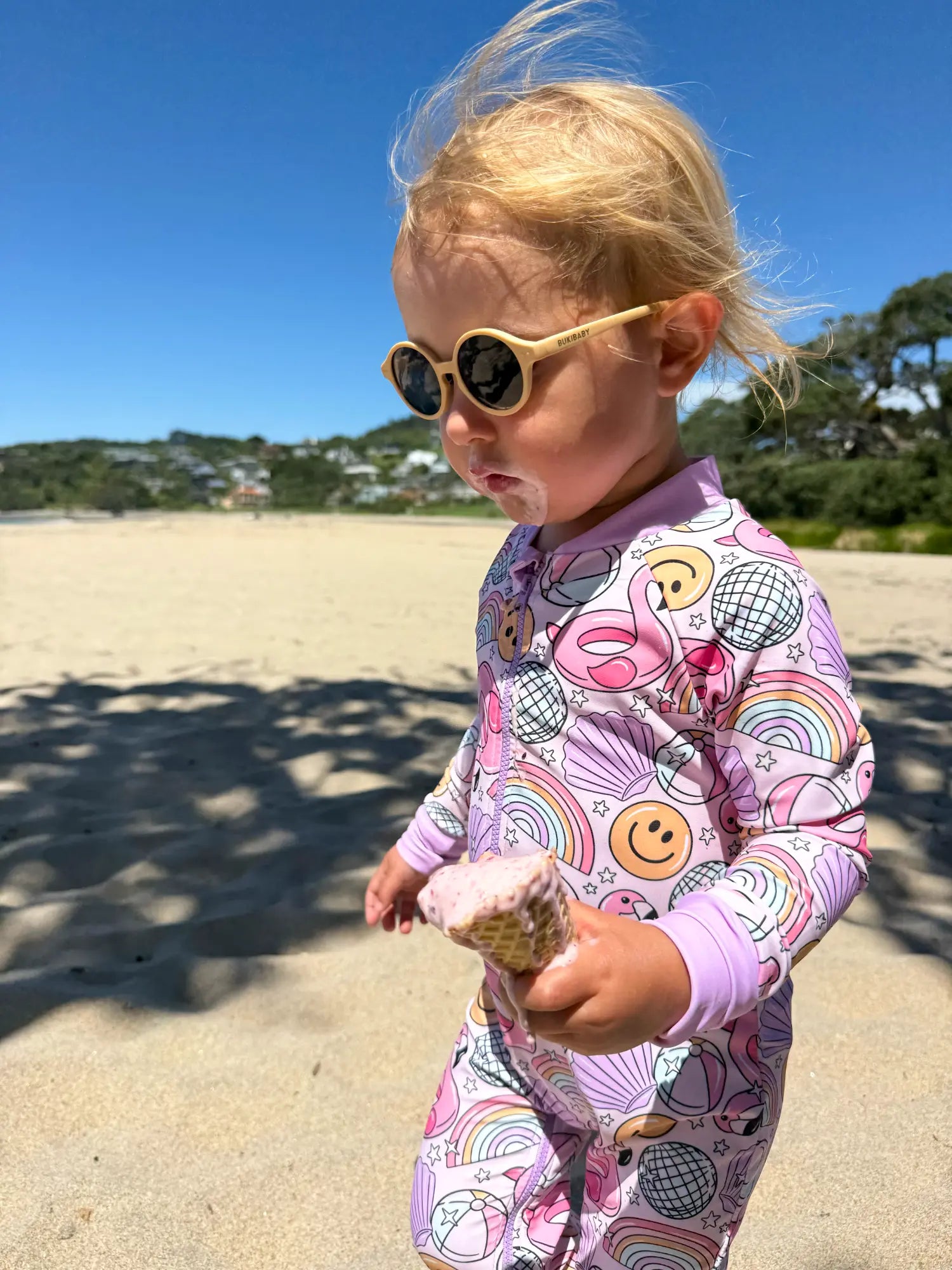 END OF LINE DESIGNS - Babies/Toddlers Full Coverage Swimsuit
