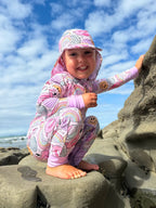 END OF LINE DESIGNS - Babies/Toddlers Full Coverage Swimsuit