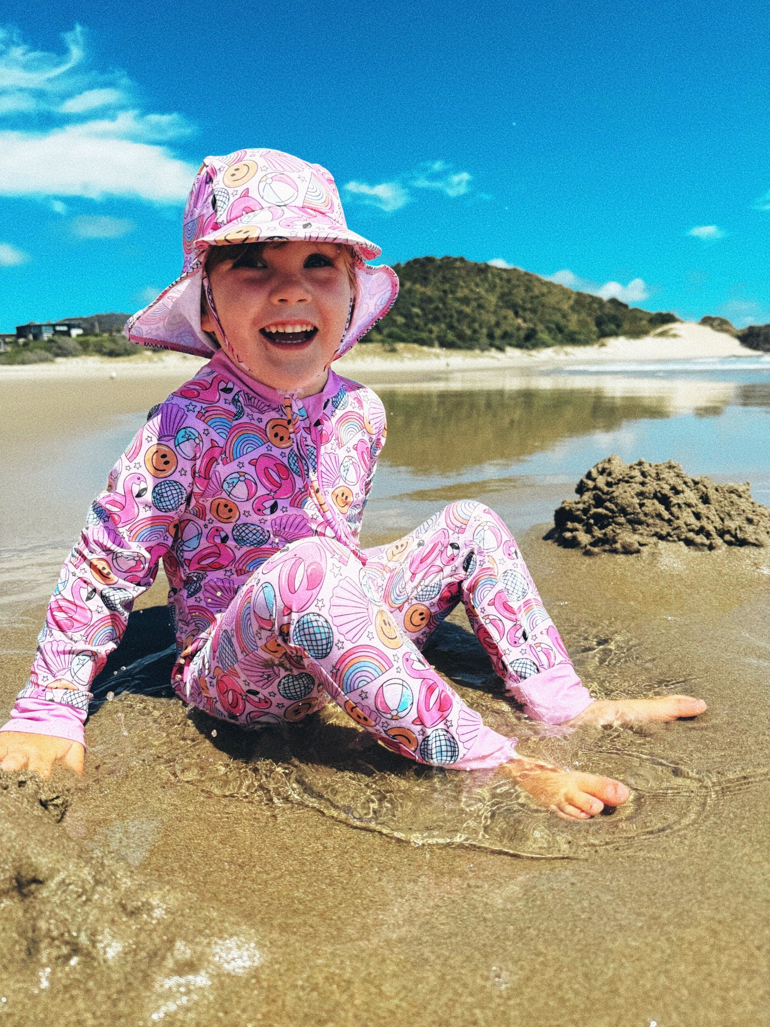 Babies And Toddlers Legionnaire Style Swim-Hat