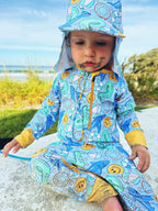 Babies And Toddlers Legionnaire Style Swim-Hat