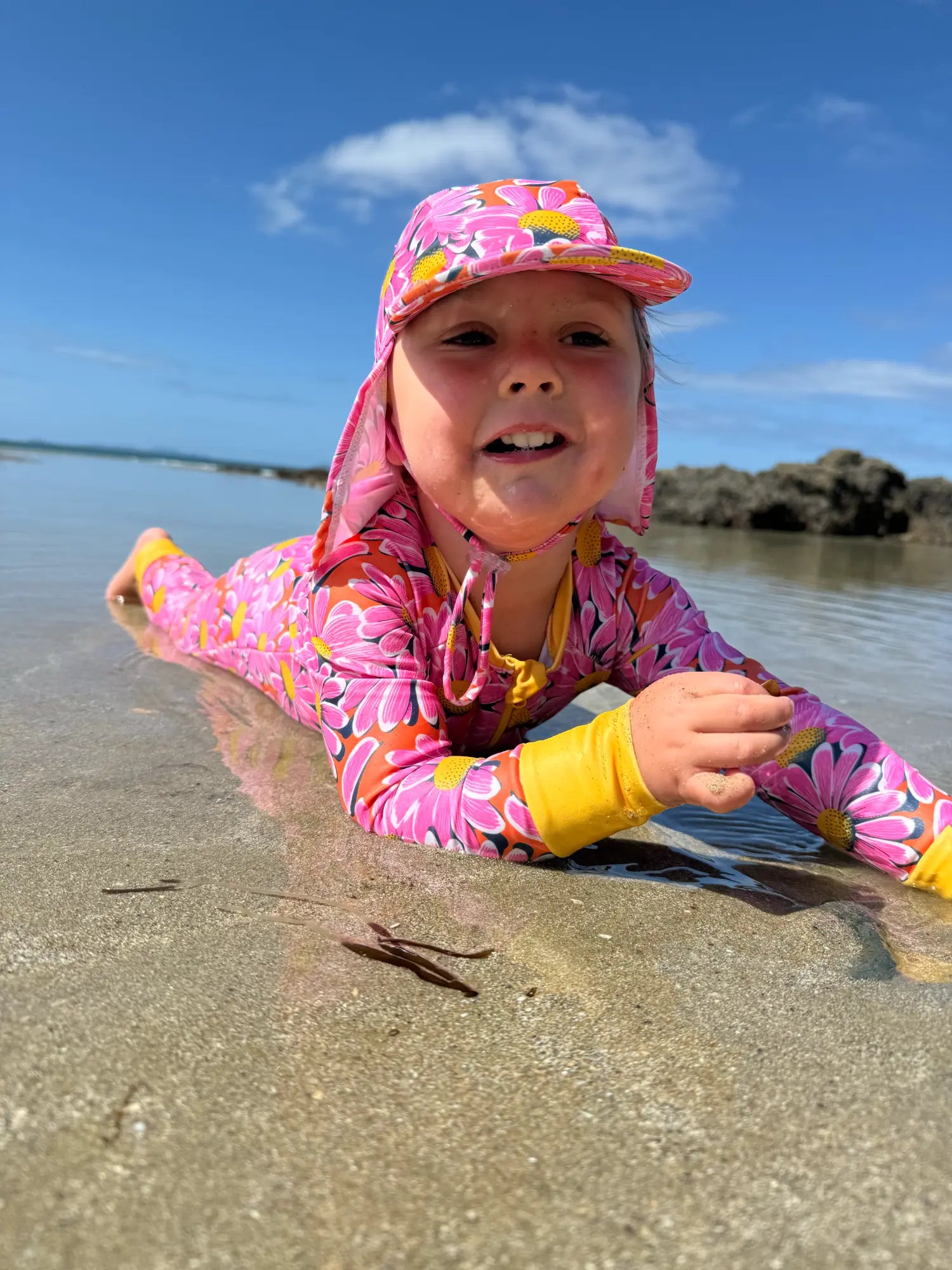 END OF LINE DESIGNS - Babies/Toddlers Full Coverage Swimsuit