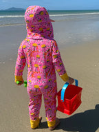 END OF LINE DESIGNS - Babies/Toddlers Full Coverage Swimsuit