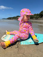 END OF LINE DESIGNS - Babies/Toddlers Full Coverage Swimsuit