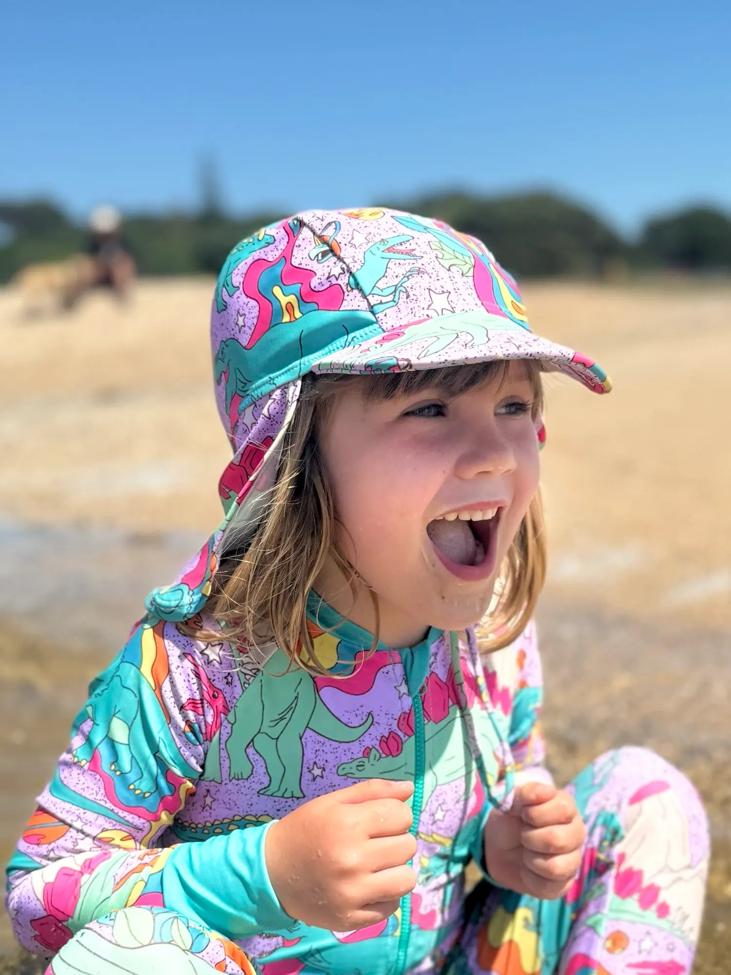 Babies And Toddlers Legionnaire Style Swim-Hat