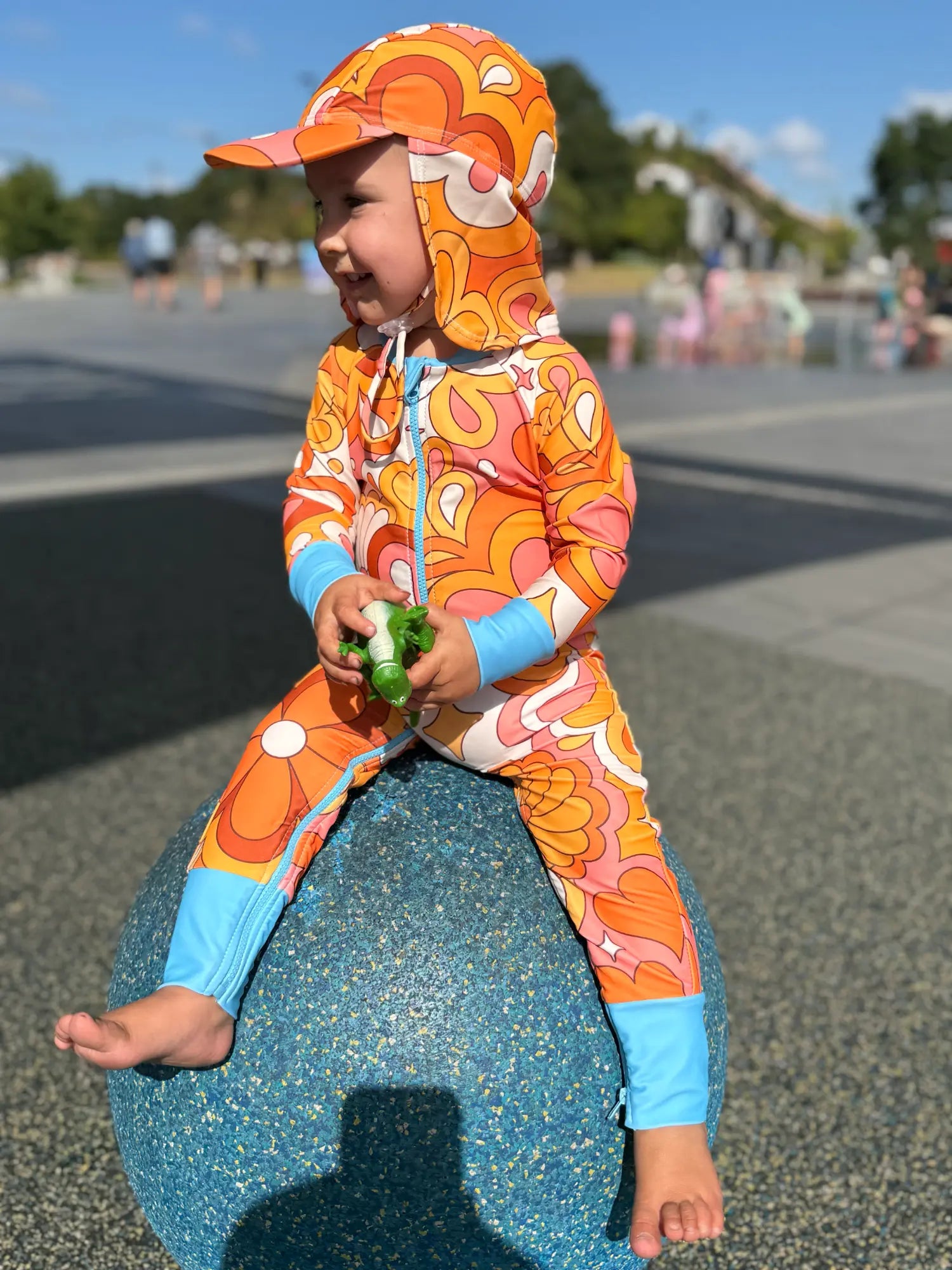 Full Coverage Swimsuit - Good Old Days