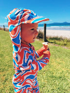 END OF LINE DESIGNS - Babies/Toddlers Full Coverage Swimsuit