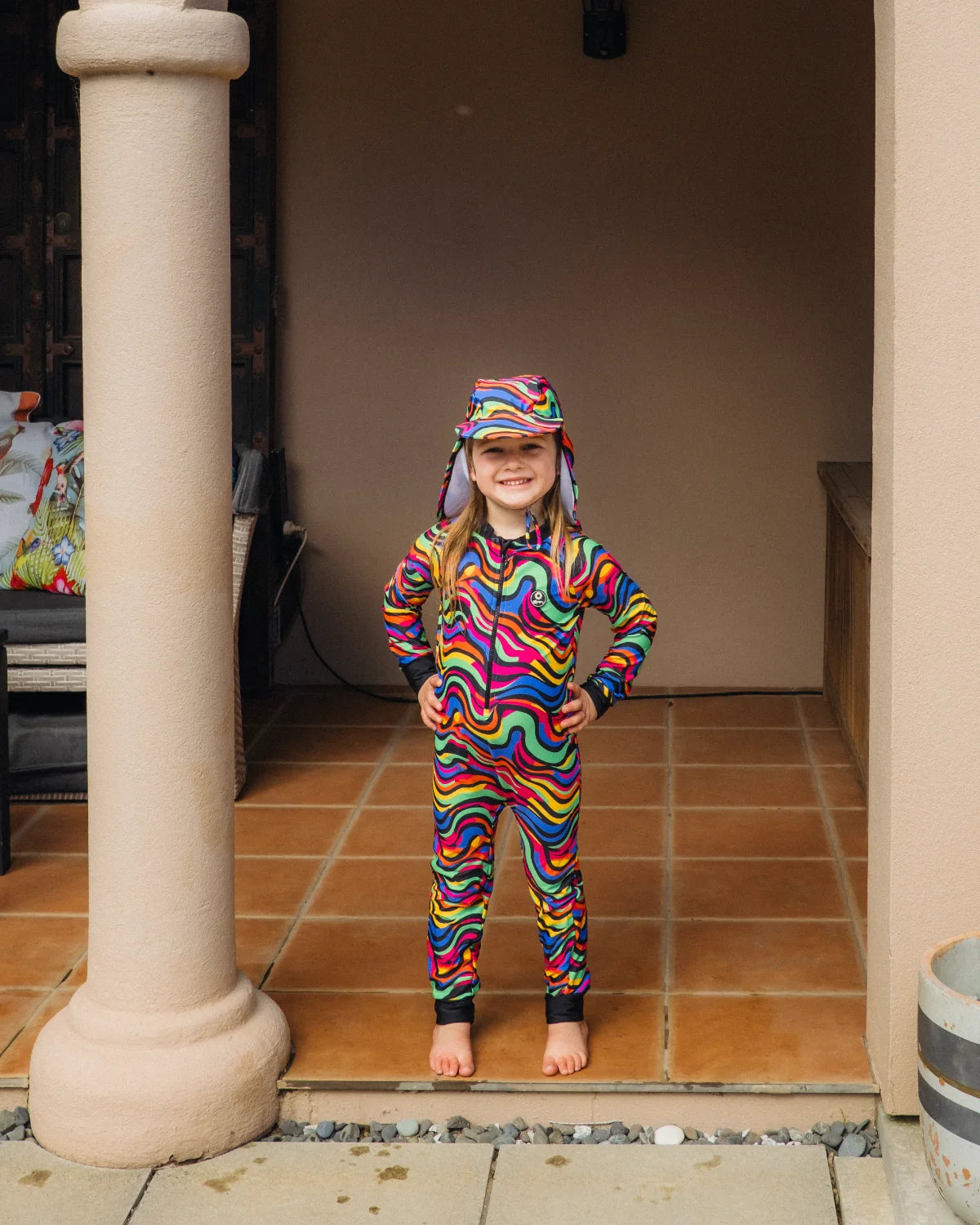 Kids Sun-Safe Full Coverage Swimsuit