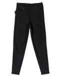 Black kids swim leggings, photo 3 – UPF50+ sun safe swim pants by Cucumber Cool