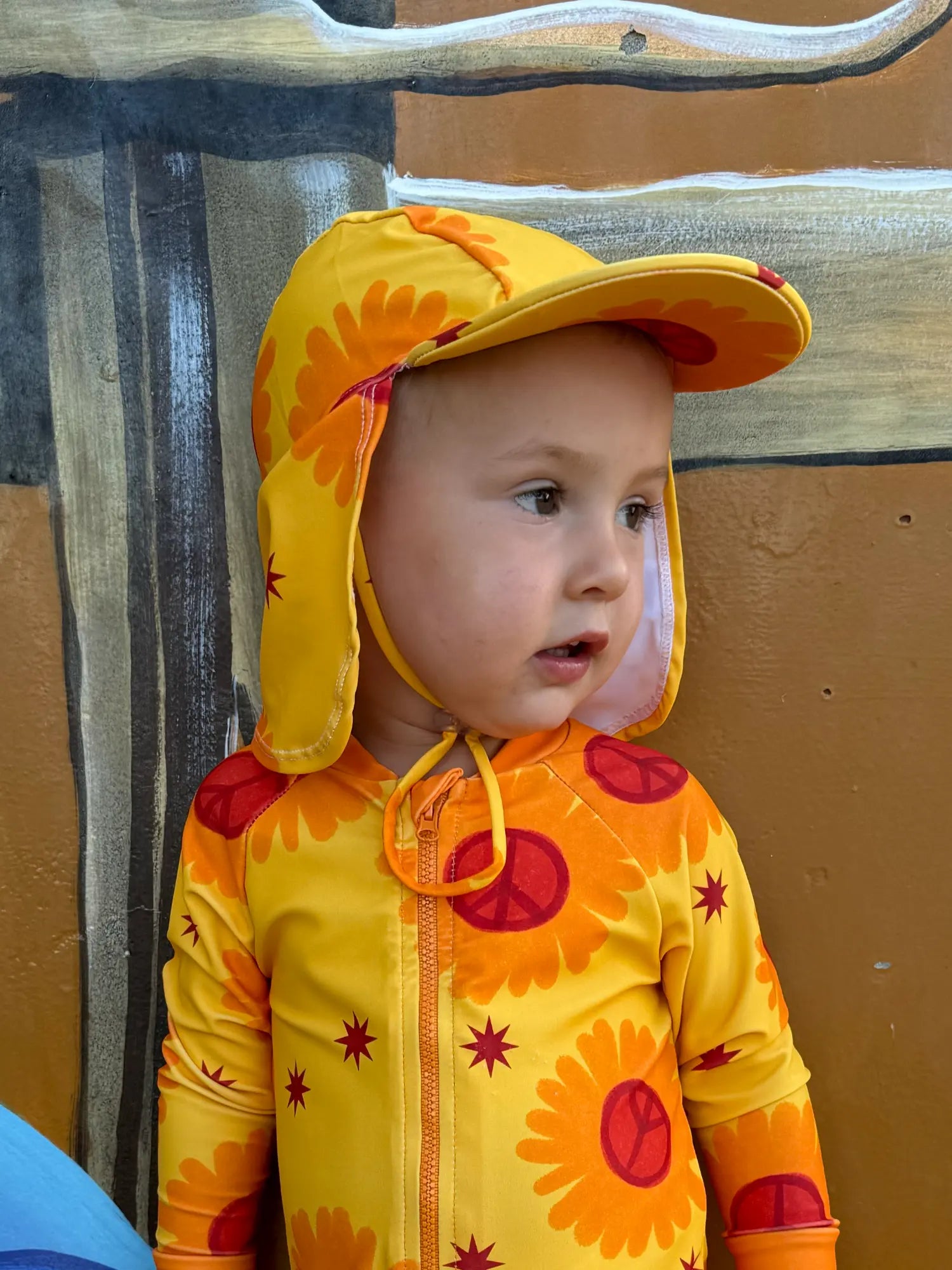 Babies And Toddlers Legionnaire Style Swim-Hat