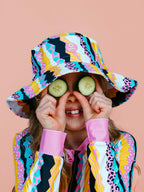 Sun Safe Round Brim Swim-Hat