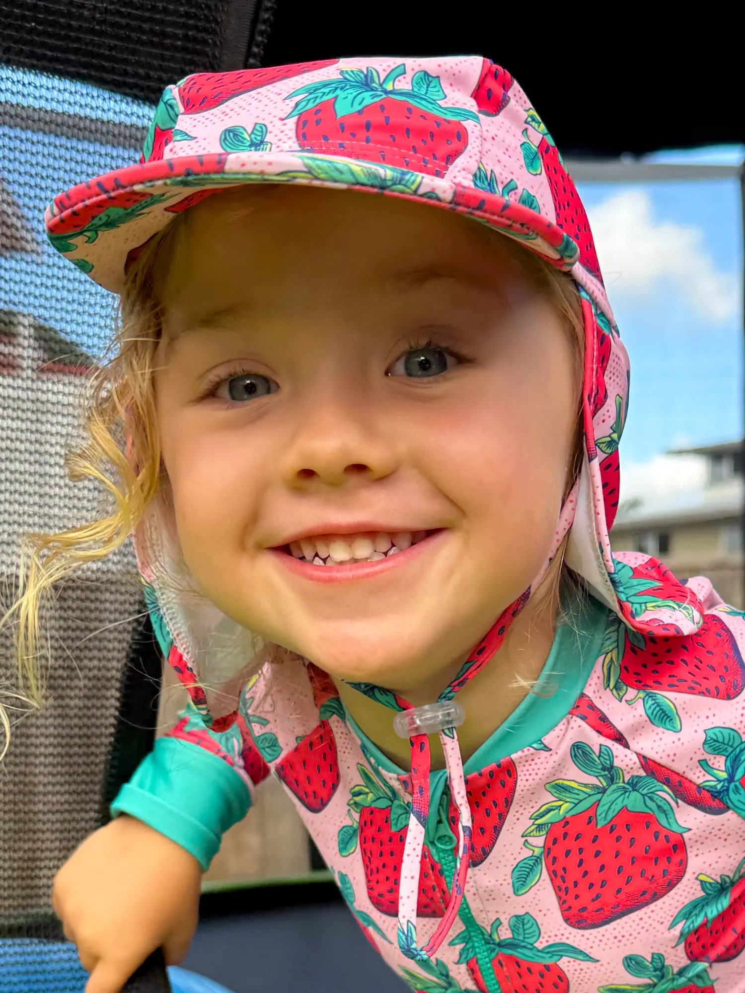 Babies And Toddlers Legionnaire Style Swim-Hat