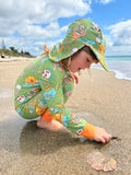 END OF LINE DESIGNS - Babies/Toddlers Full Coverage Swimsuit