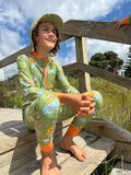 END OF LINE DESIGNS - Big Kids Full Coverage Swimsuit