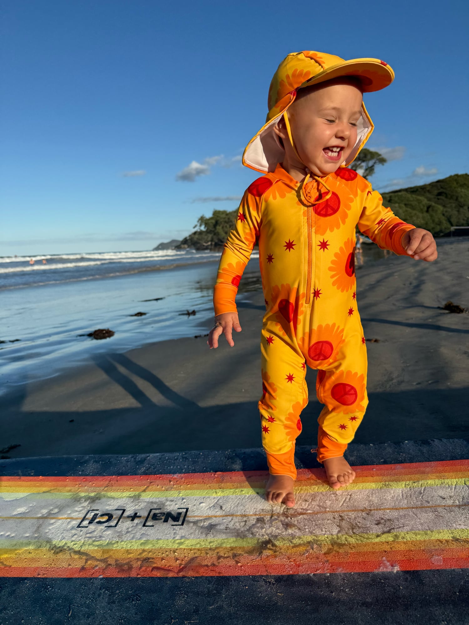 END OF LINE DESIGNS - Babies/Toddlers Full Coverage Swimsuit