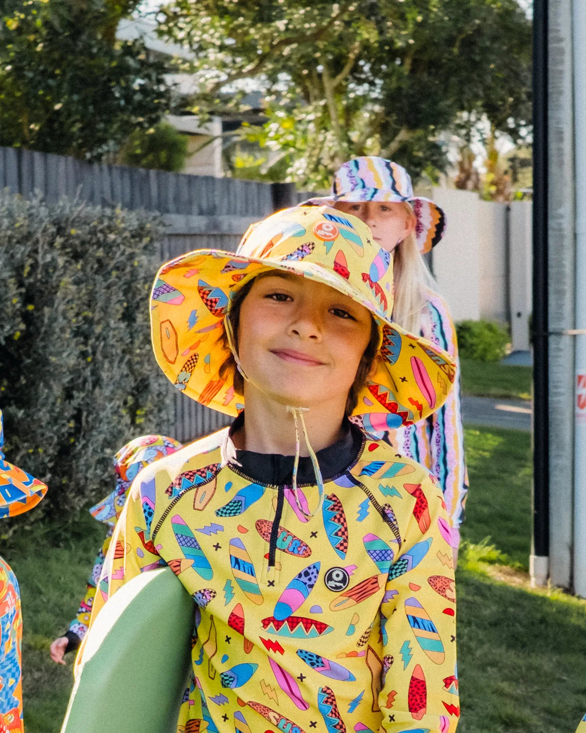 Sun Safe Round Brim Swim-Hat