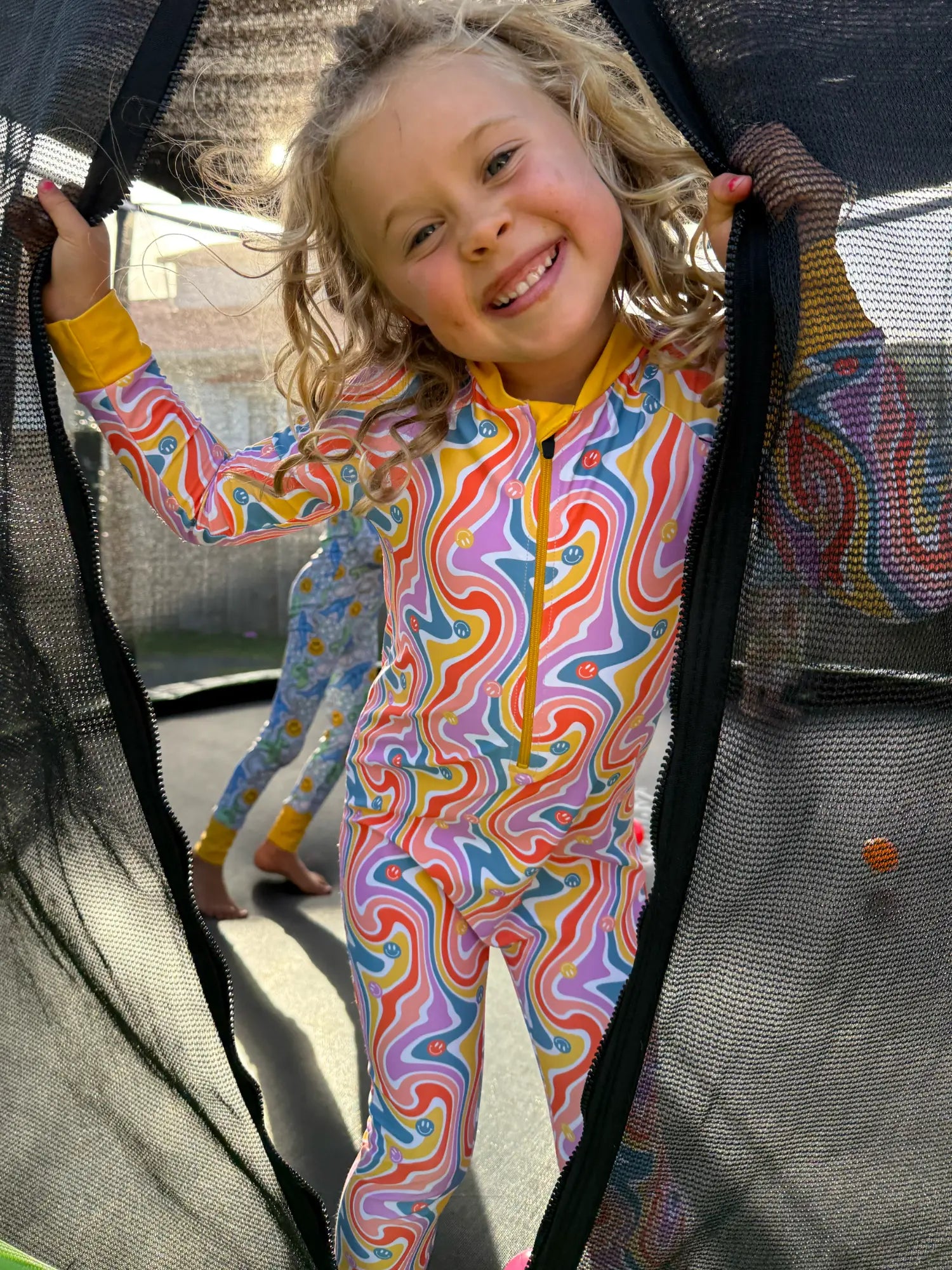 Full Coverage Swimsuit - Turn Up The Smile Dial